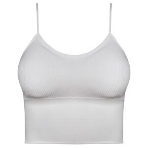 کراپتاپ زنانه ماییلدا مدل پد متحرک کد 5250-175 رنگ سفید