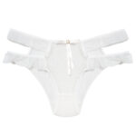 شورت زنانه ماییلدا مدل گیپور کد 5255-2250-1 رنگ سفید