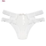 شورت زنانه ماییلدا مدل گیپور کد 5255-2250-1 رنگ سفید