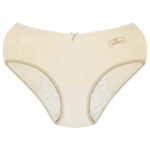 شورتکس زنانه ماییلدا مدل دولایه خرس و پاپیون کد 5257-1042 رنگ کرم