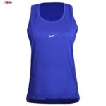 تاپ ورزشی زنانه مدل 5213-323P رنگ آبی به همراه هدبند