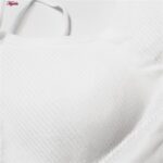 کراپتاپ زنانه ماییلدا مدل پد متحرک کد 5250-175 رنگ سفید