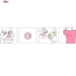 پد سینه مدل نیپل سیلیکونی کد 02 بسته 10 عددی