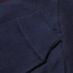 ست تی شرت آستین بلند و شلوار مردانه لین مدل نخ پنبه کد 5197-499 رنگ سرمه ای