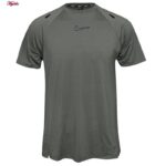 ست تی‌شرت و شلوارک ورزشی مردانه مدل 5227-682P رنگ طوسی