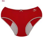 شورتکس زنانه ماییلدا مدل دولایه خرس و پاپیون کد 5257-1042 رنگ قرمز