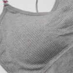 کراپتاپ زنانه ماییلدا مدل پد متحرک کد 5250-175 رنگ طوسی