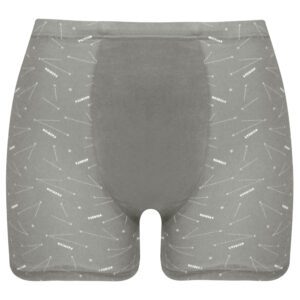 شورت پادار  مردانه ماییلدا کد 5210 رنگ طوسی