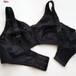 سوتین زنانه پانیذ مدل بدون فنر کد 22207 رنگ مشکی