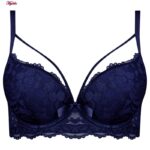 سوتین زنانه فنردار مدل پوش آپ هارنس کد 5249-230 رنگ سرمه ای