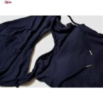 کراپ‌تاپ کلاه دار زنانه ماییلدا مدل 5260-259 رنگ سرمه ای