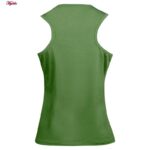 تاپ ورزشی زنانه مدل 5213-323P رنگ سبز به همراه هدبند