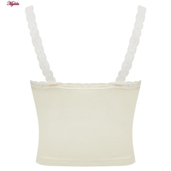 کراپ‌تاپ زنانه ماییلدا مدل 5264-709 رنگ کرم