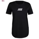 ست تی شرت و شلوار ورزشی زنانه مدل 5231-734p رنگ مشکی به همراه هدبند