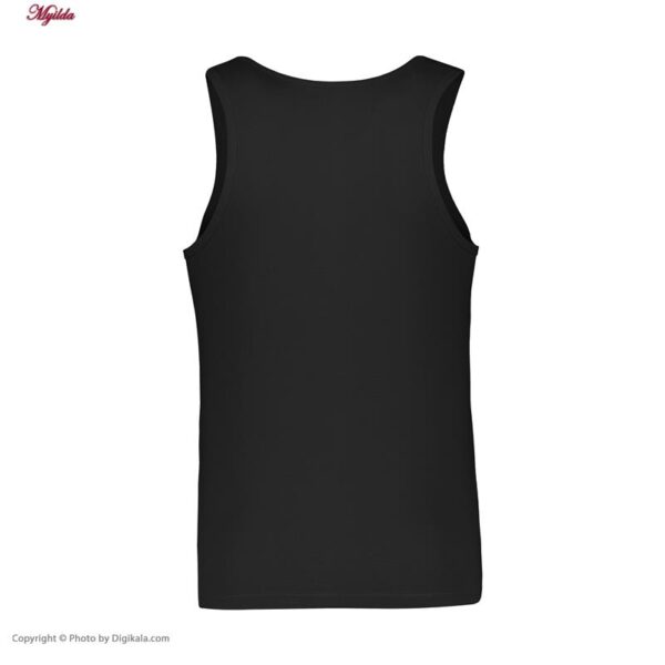 زیرپوش مردانه برهان تن پوش مدل 01-02 رنگ مشکی بسته 2 عددی