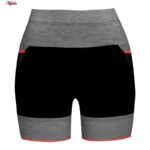 ست نیم تنه و شلوارک ورزشی زنانه مدل جیبدار کد 5229-534