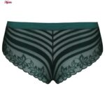 شورت زنانه ماییلدا مدل گیپور گلدار کد 5232 رنگ سبز