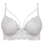 سوتین زنانه فنردار مدل پوش آپ هارنس کد 5249-230 رنگ سفید