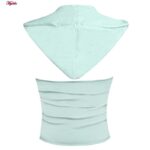 کراپ‌تاپ کلاه دار زنانه ماییلدا مدل 5260-259 رنگ آبی