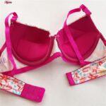 ست شورت و سوتین زنانه لنا ژنکن مدل پوش آپ فنردار کاپ اسفنجی بند متحرک کد 4378-13