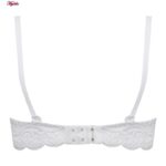 ست شورت و سوتین زنانه پانیذ مدل پوش آپ فنردار کاپ اسفنجی بند متحرک کد 4689-10 رنگ گلبهی