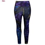 ست گرمکن و شلوار ورزشی زنانه مدل یقه زیپدار آبرنگی کد 5220-703