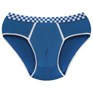 شورت اسلیپ مردانه ماییلدا مدل چهارخانه کد 5208 رنگ آبی