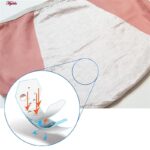 شورتکس زنانه ماییلدا مدل دولایه خرس و پاپیون کد 5257-1042 رنگ کالباسی