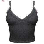 کراپ‌تاپ زنانه ماییلدا مدل 5264-709 رنگ خاکستری تیره