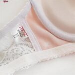 ست شورت و سوتین زنانه پانیذ مدل پوش آپ فنردار کاپ اسفنجی بند متحرک کد 4689-10 رنگ گلبهی