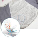 شورتکس زنانه ماییلدا مدل دولایه خرس و پاپیون کد 5257-1042 رنگ بنفش تیره