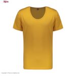 زیرپوش آستین دار مردانه برهان تن پوش مدل 02-16 رنگ خردلی بسته 6 عددی