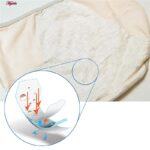 شورتکس زنانه ماییلدا مدل دولایه خرس و پاپیون کد 5257-1042 رنگ کرم