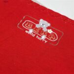 شورتکس زنانه ماییلدا مدل دولایه خرس و پاپیون کد 5257-1042 رنگ قرمز