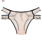 شورت زنانه ماییلدا مدل گیپور کد 5255-2250-3 رنگ کرم