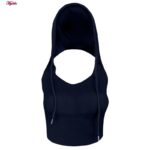 کراپ‌تاپ کلاه دار زنانه ماییلدا مدل 5260-259 رنگ سرمه ای