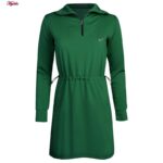 گرمکن ورزشی زنانه مدل 5218-690p رنگ سبز