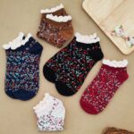 جوراب مچی گل ریز R-1096