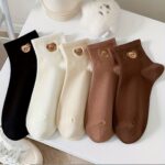 جوراب نیم ساق گلدوزی تدی r-1167 - Image 5