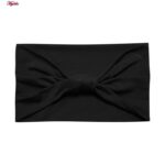 ست تی شرت و شلوار ورزشی زنانه مدل 5231-734p رنگ مشکی به همراه هدبند