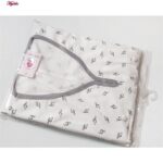 پیراهن زنانه کوزا مدل موسیقی کد 9225 رنگ طوسی