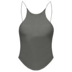 کراپ‌تاپ زنانه ماییلدا مدل 5202 رنگ خاکستری