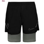 ست تی‌شرت و شلوارک ورزشی مردانه مدل 5227-682P رنگ طوسی