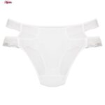 شورت زنانه ماییلدا مدل گیپور کد 5255-2250-1 رنگ سفید