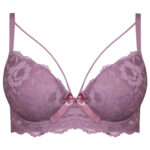 سوتین زنانه فنردار مدل پوش آپ هارنس کد 5249-230 رنگ کالباسی