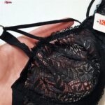ست شورت و سوتین زنانه کارنا رز مدل فنردار هارنس کد 4873-2034 رنگ مشکی