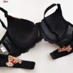 ست شورت و سوتین زنانه پانیذ مدل پوش آپ فنردار کاپ اسفنجی بند متحرک کد 4689-14