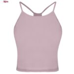 کراپ‌تاپ زنانه ماییلدا مدل پد ثابت کد 5258-241 رنگ یاسی