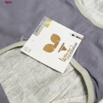 شورتکس زنانه ماییلدا مدل دولایه خرس و پاپیون کد 5257-1042 رنگ بنفش تیره