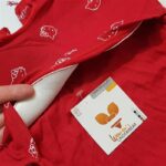 کراپ‌ تی‌شرت آستین کوتاه زنانه ماییلدا مدل کیتی کد 5262-5039 رنگ قرمز